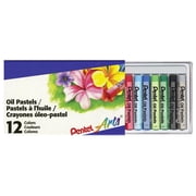 Pentel Oil Pastel 12-Color Set