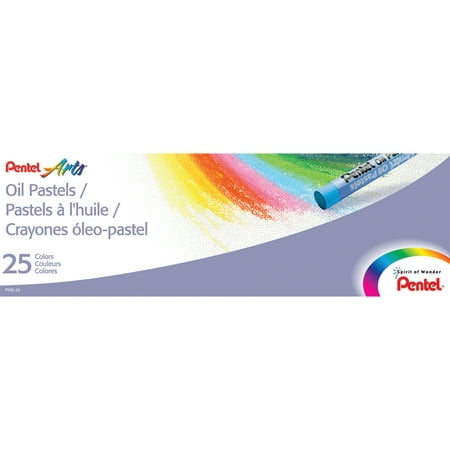 Pentel Oil Pastel 25-Color Set