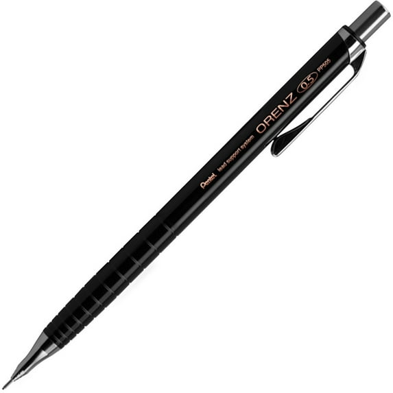 Pentel® Orenz Mechanical Pencil, B Lead, 0.5 mm, Black Barrel