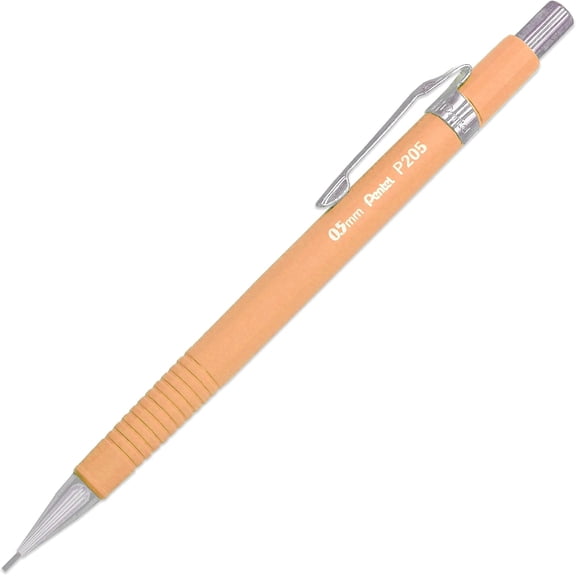 Pentel P205 Series Mechanical Automatic Pencil - Pastel Floral Range - Nasturtium (Pastel Orange) - Single