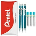 thumbnail image 1 of Pentel P207 Automatic Mechanical Pencils - HB Lead - With Refills - Pack of 6 in Pillow Packaging, 1 of 4