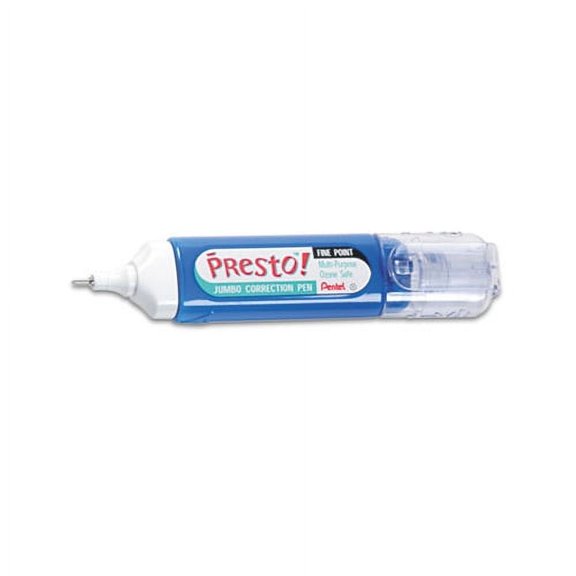 Pentel - Presto! Multipurpose Correction Pen, 12 ml, White ZL31-W (DMi EA