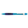 thumbnail image 1 of Pentel  Quicker Clicker Mechanical Pencil 0.5 mm Transparent Blue Barrel, 1 of 1