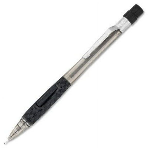 Pentel Quicker-Clicker Mechanical Pencil, 0.5 mm, Transparent Smoke