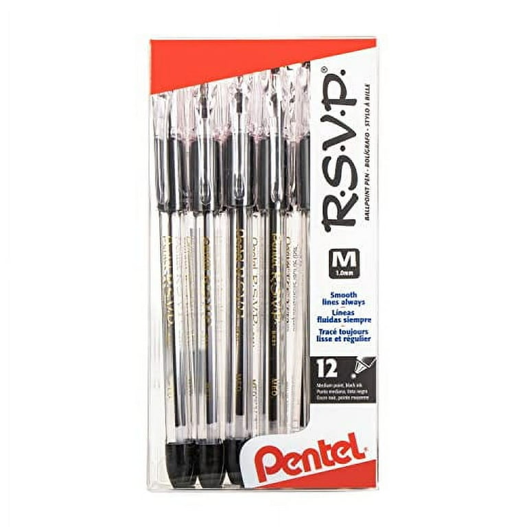 Pentel BK91 Ballpoint Pen Refills - Medium Point - Black Ink - 1 / Pack Pentel BK91 Ballpoint Pen Refills - Medium Point - Black Ink - 1 / Pack