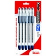 thumbnail image 1 of Pentel R.S.V.P. Ballpoint Pen, Fine Line, Blue Ink, 5 Pack (BK90BP5C), 1 of 6