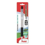 Pentel R.S.V.P. RT New Retractable Ballpoint Pen Medium Line Black Ink ...
