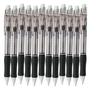 Pentel R.S.V.P. Super RT Retractable Ballpoint Pen, Black, Pack of 12