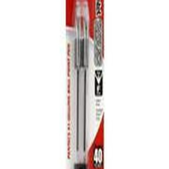 Pentel RSVP Ballpoint Pen  (0.7 Mm) Fine Line  Black  2 Pack (Pack of 24)