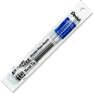 Pentel HyperG Gel Pen Refill – Fine 0.5mm Black Ink, Metal Tip (KLR5-A)