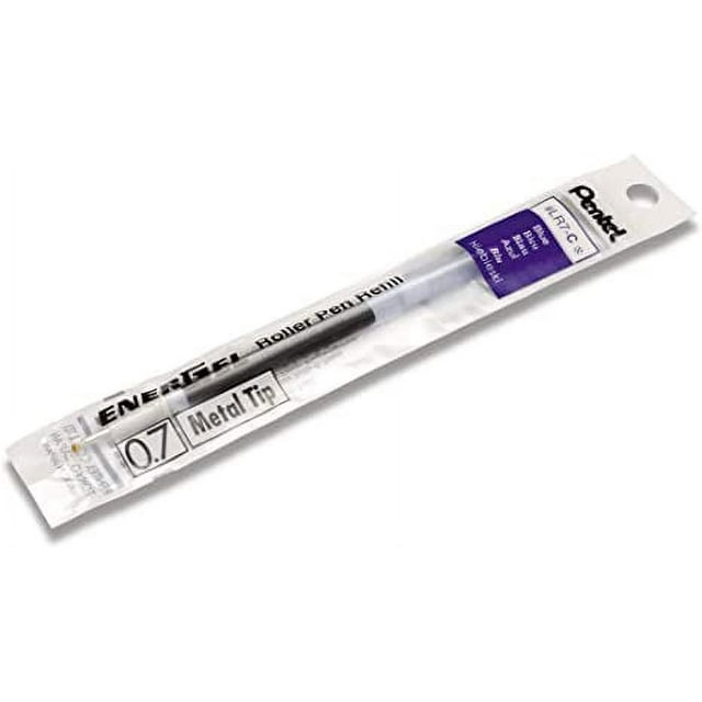 Pentel Refill Ink for EnerGel Liquid Gel Pen / 0.7mm Blue Ink / Value