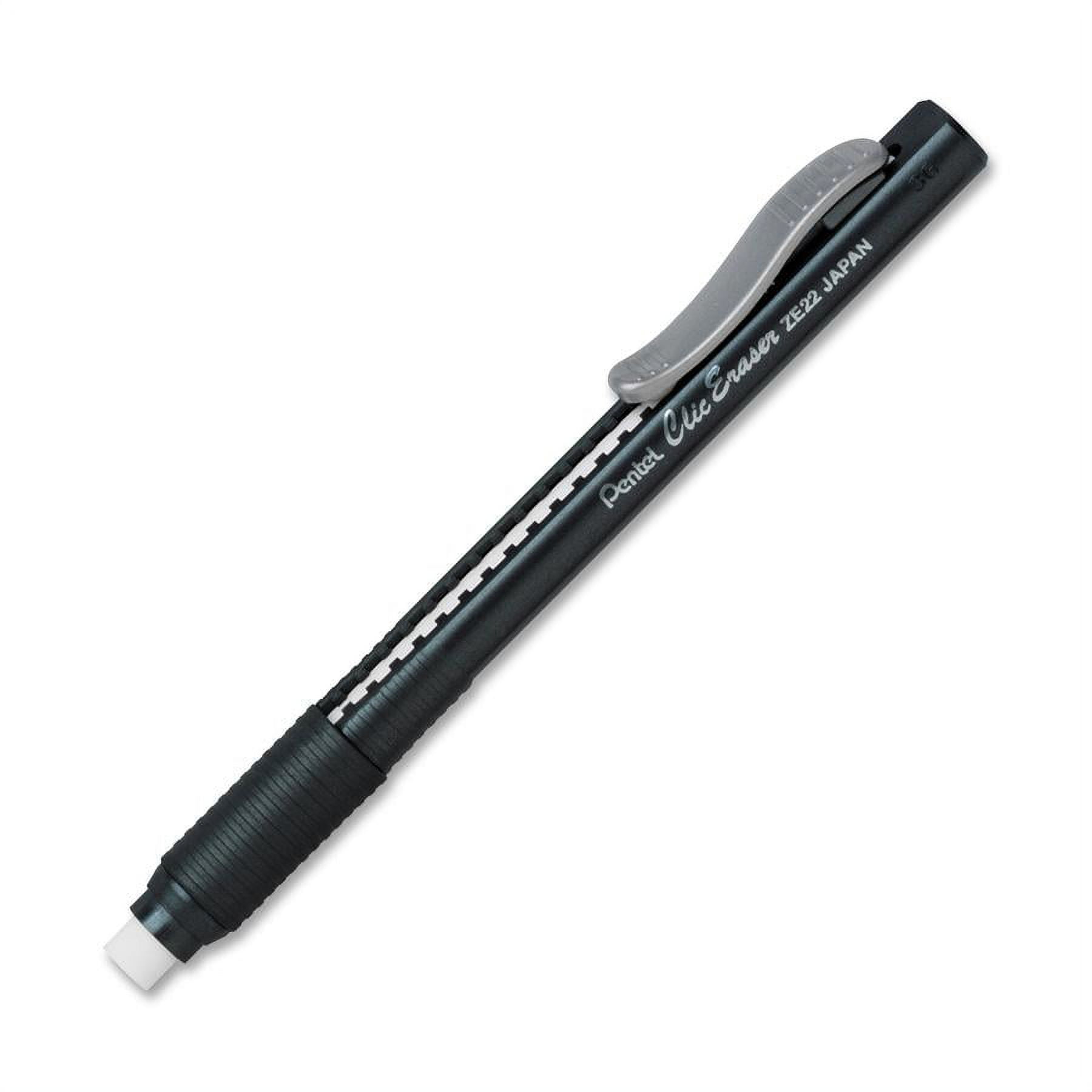Pentel Retractable Erasers Black