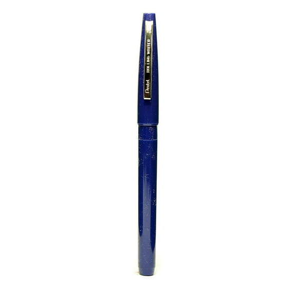 Pentel Rolling Writer Rollerball Pen Medium Point Blue Ink 12/Pack (R100-C) 37524-PK12