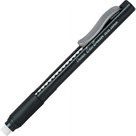 Pentel Rubber Grip Clic Eraser, Each