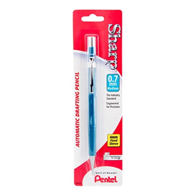Pentel Sharp Automatic Pencil, 0.7mm, Blue Barrel, 1 Pack (P207BP