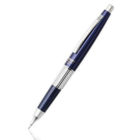 Pentel Sharp Kerry Mechanical Pencil, 0.70 mm, Blue Barrel with Lead Refills and Eraser (Bundle)
