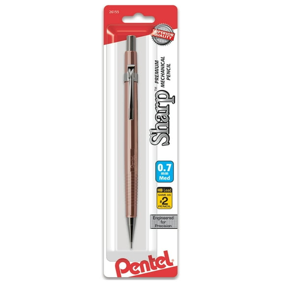 Pentel Sharp Mechanical Pencil, .7mm, Metallic Copper
