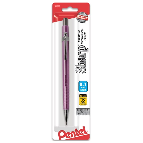 Pentel Sharp Mechanical Pencil, .7mm, Metallic Rose