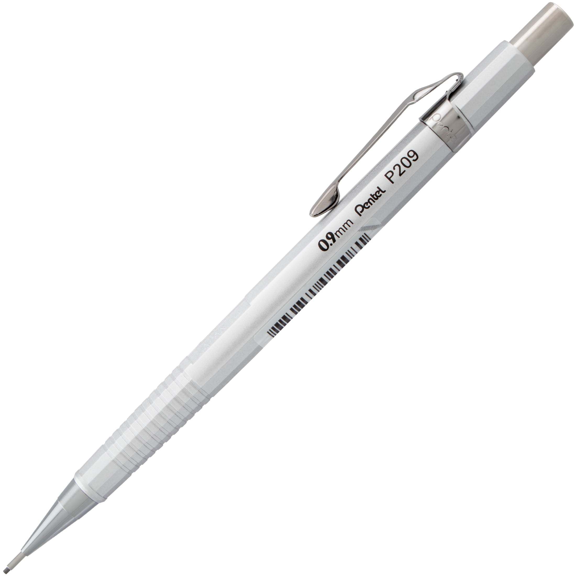 Pentel Sharp Mechanical Pencil .9mm Metallic Silver Walmart