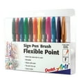 thumbnail image 1 of Pentel Sign Pen Brush Tip Set, 12-Colors, 1 of 11