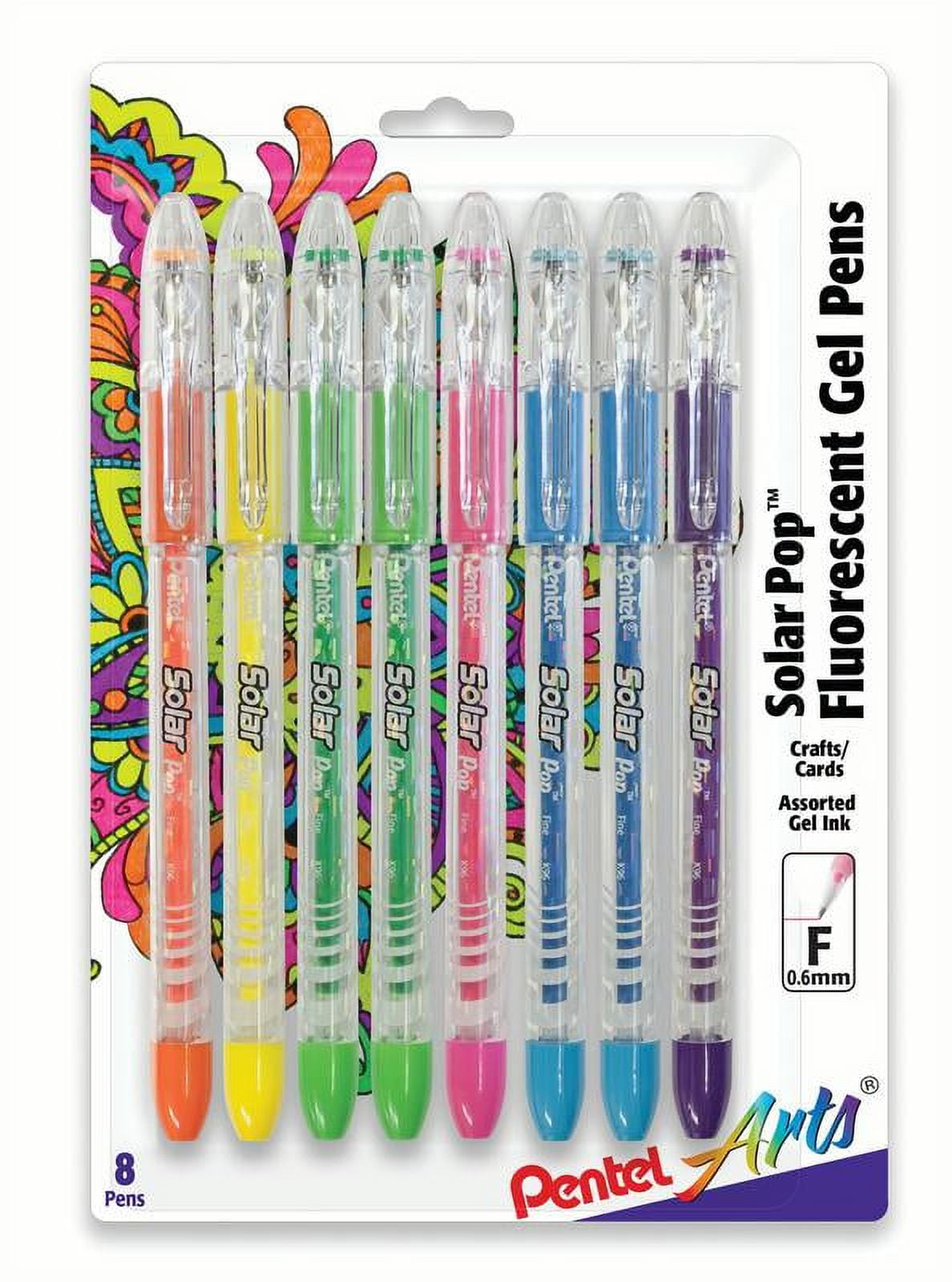 Pentel Sparkle Pop Gel Pen Set of 8