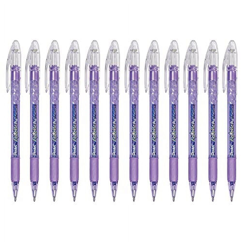 Pentel Sparkle Pop Metallic Gel Pens Bold Pen Point - Assorted Gel-based  Ink - Metal Tip - 8 / Pack 