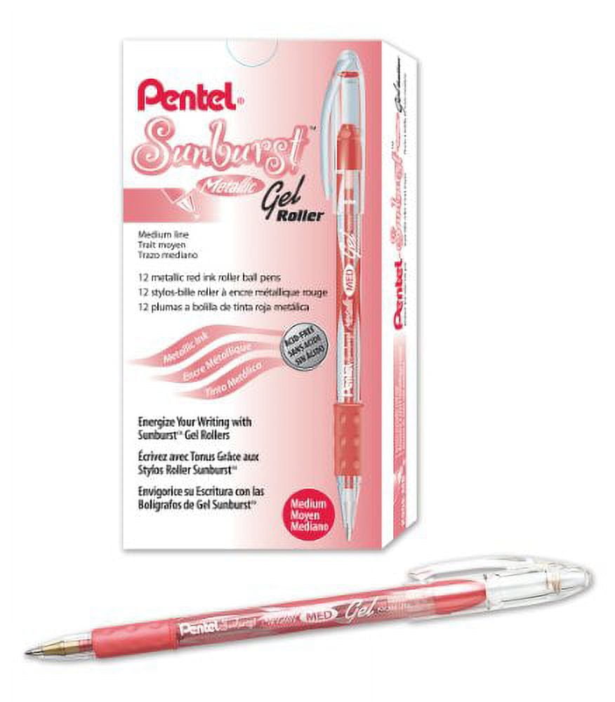 Pentel-Sunburst-Metallic-Gel-