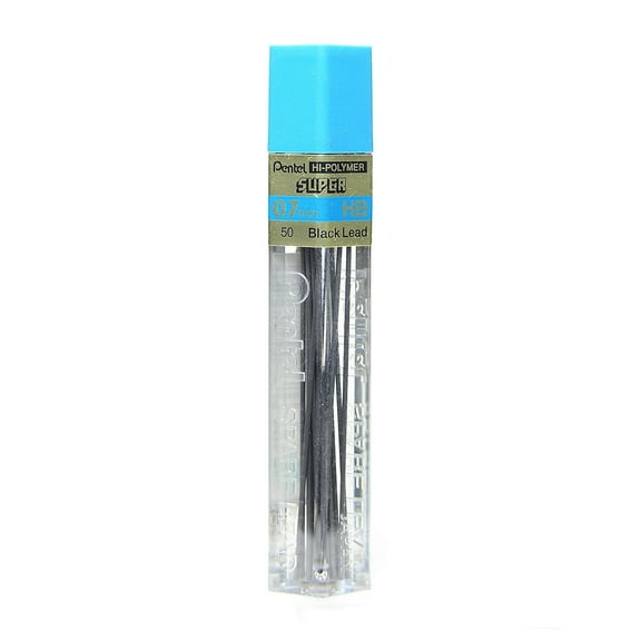 Pentel Super Hi-Polymer Lead Refill 0.7mm 12/Leads 2 Dozen (55783-PK24)