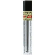 Pentel Super Hi-Polymer Leads, .5mm, HB, 12/Pkg.