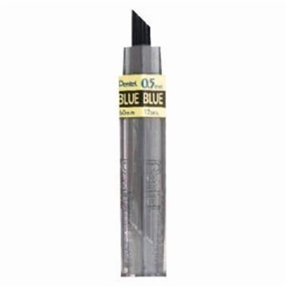 Pentel Super Hi-Polymer Mechanical Pencil Refill, .5mm, 12/Pkg.
