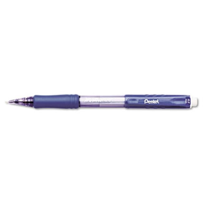 Pentel  Twist-Erase EXPRESS Automatic Pencil  0.70 mm  Blue Barrel  12 Pack