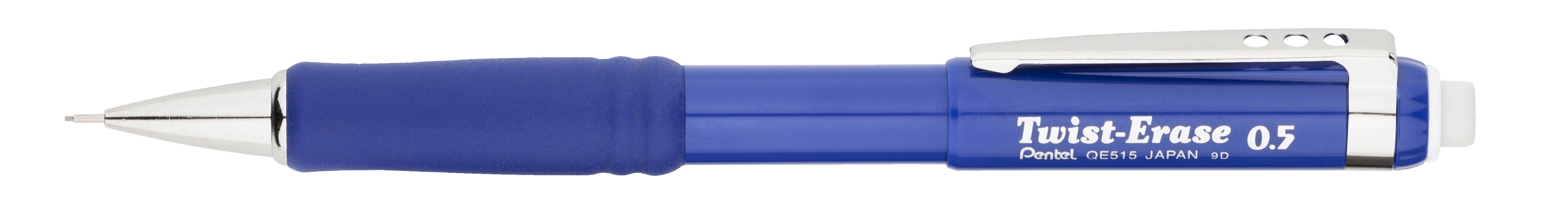 Pentel Twist-Erase III Mechanical Pencil (0.5mm), Blue Barrel