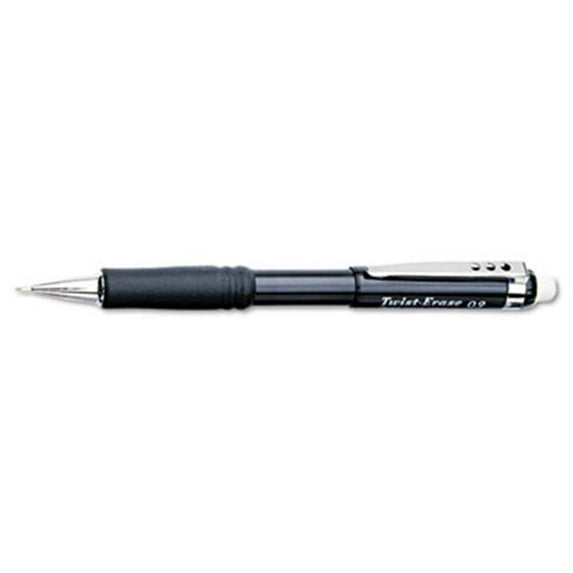 Pentel Twist-Erase III Mechanical Pencil 0.9 mm Black Barrel