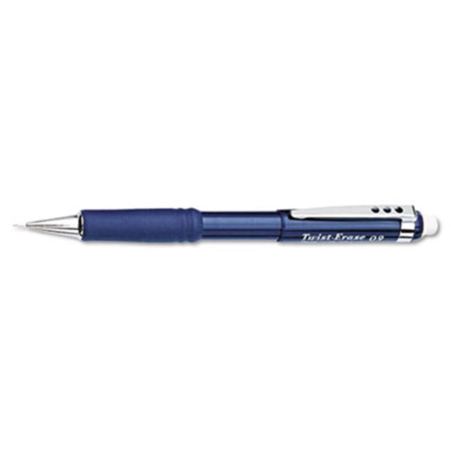Pentel  Twist-Erase III Mechanical Pencil  0.9 mm  Blue Barrel