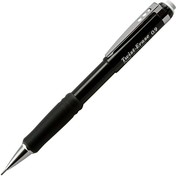Pentel Twist-Erase III Mechanical Pencil, (0.9mm), Black Barrel
