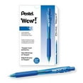 thumbnail image 1 of Pentel WOW! Retractable Ballpoint Pens, Medium Line, Blue Ink, Box of 12 (BK440-C), 1 of 6
