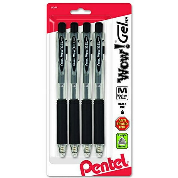 Pentel Wow! Retractable Gel Pen, Medium Line
