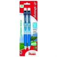 thumbnail image 1 of Pentel .e-sharp Automatic Pencil, 0.7mm, Assorted Barrels, 2 Pack (AZ127BP2M-K6), 1 of 1