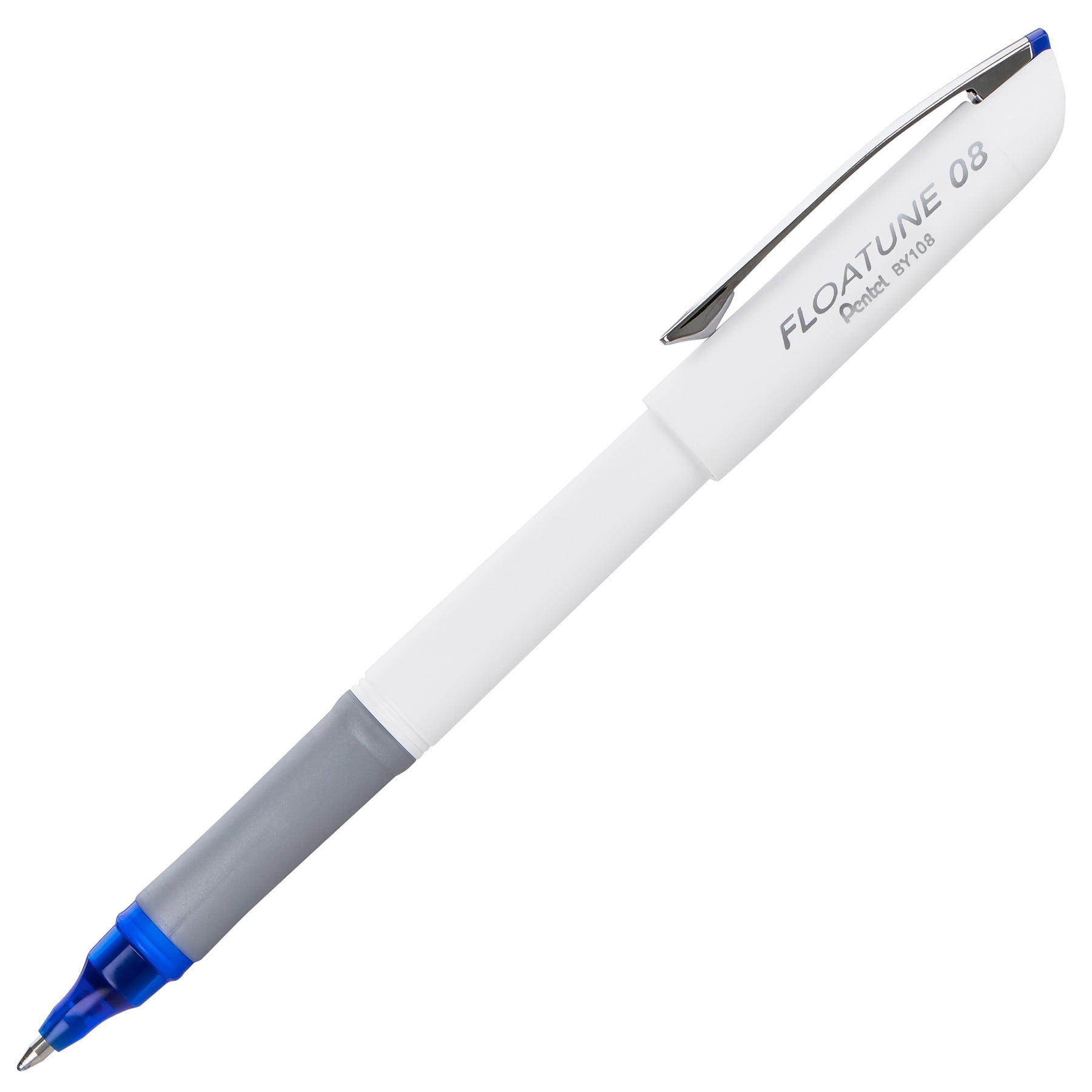 Pentel FLOATUNE Rollerball, 0.8mm, Medium Line, Blue Ink, 1 Dozen