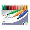 thumbnail image 1 of Pentel of America, Ltd. : Color Pen Set, Water-based, Fiber Tip, 24 Assorted Colors -:- Sold as 2 Packs of - 1 - / - Total of 2 Each, 1 of 1