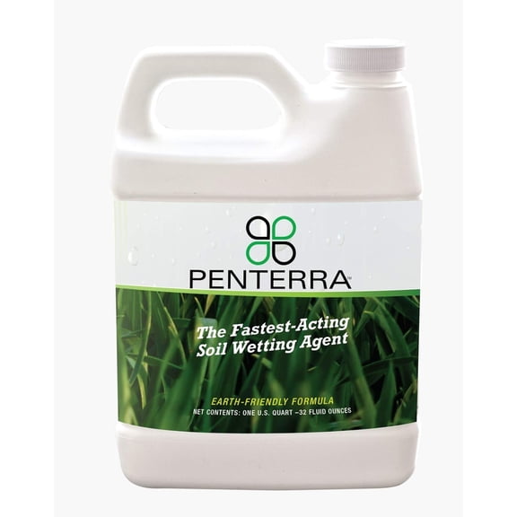 Penterra Soil Penetrant and Wetting Agent, 32oz Promotes Water Movement and Root Absorption to Deter Erosion and Improve Nutrient Uptake for Hardier Landscaping and Water Conservation