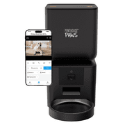 Penthouse Paws Smart Maxx hd Wifi Automatic Dog Feeder with Camera, 7L Black