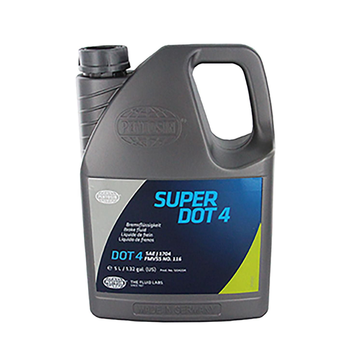 Pentosin 1204204 Dot4 5 L Super Dot Brake Fluid 5 L - Walmart.com