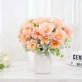 Peonies Artificial Flowers Fake Silk Flowers for Wedding Home