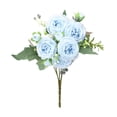 thumbnail image 1 of Peonies Artificial Flowers, Ongmies Faux Peony Bouquet, Peonies Artificial Flowers, Bouquet for Vase, Table Centerpiece & Indoor Home Decor, 1 of 9
