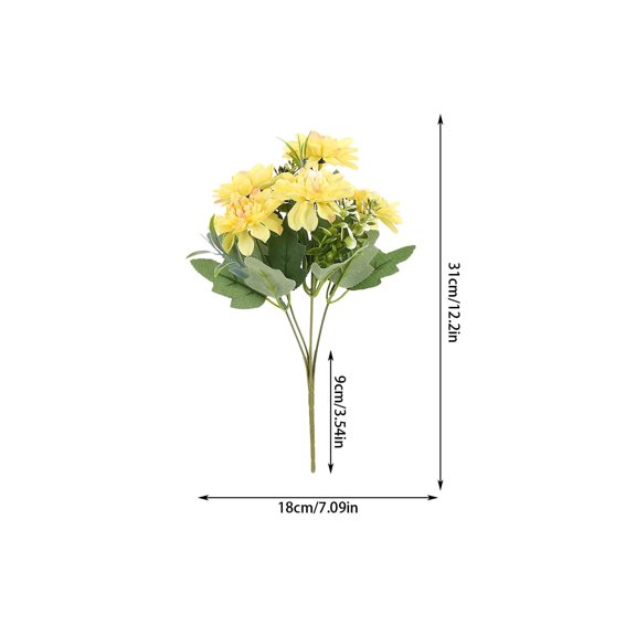 Peonies Artificial Flowers Simulated Peony Home Decoration Vase Arrangement Festive Vibes Wedding Fake Flowers in Vase
