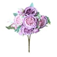 thumbnail image 1 of Peonies Artificial Flowers Vintage Faux Peony Bouquet Fake Flower for Vase Silk Floral Arrangements for Table Centerpiece Wedding Decoration Indoor Home Decor, 1 of 9