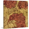 thumbnail image 1 of "Peonies II" Painting Print on Wrapped Canvas, 1 of 7