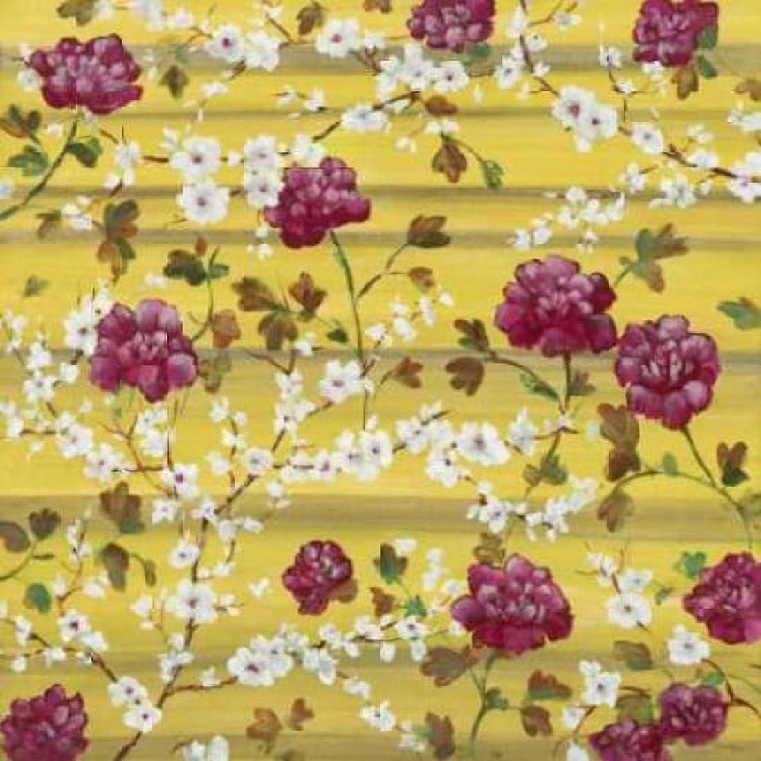 Peonies and Dogwoods Canvas Art - Scott Lee (24 x 24)