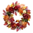 thumbnail image 1 of Peonies and Hydrangeas Wreath, Multicolor, 24", Fall by Way To Celebrate, 1 of 6